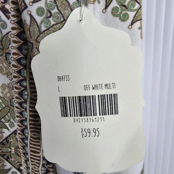 Altar'd State Caddo boho sleeveless mock neck mini dress - Picture 6 of 10